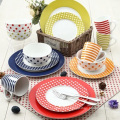 16PCS Cheap Price Decal Porcelain Dinner Set